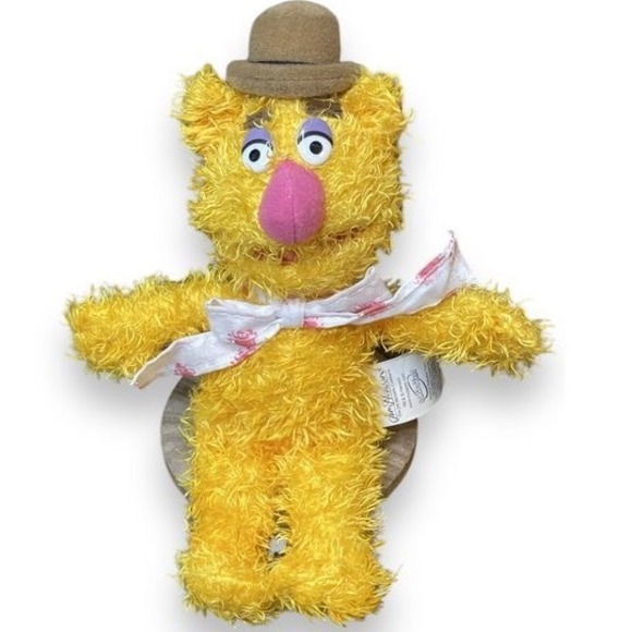 Jim Henson Company Other - Sababa Toys Fozzie Bear Muppets 9" Bean Bag Plush Jim Henson Stuffed Animal